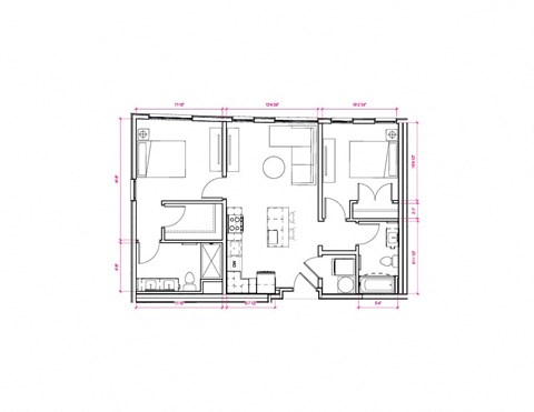 Zaragoza - South C6 Floor Plan at Expo at Forest Park, St. Louis, Missouri
